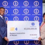 CDH Investment Bank donates K5 million to Bankers Association of Malawi for 11th Bankers lake conference